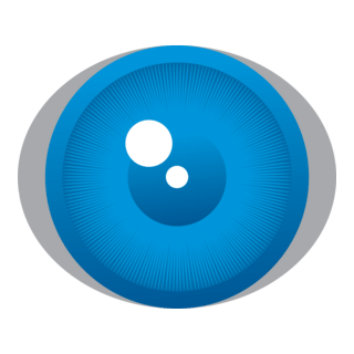 Blue Eye Logo PNG Vector