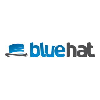 Blue Hat Logo PNG Vector