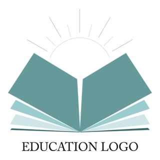 Book Sun Education Logo PNG Vector