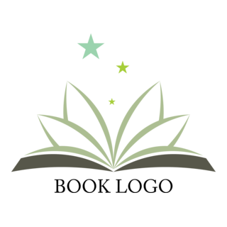 Bookshop Design Logo PNG Vector