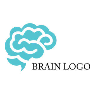 Brain Design Logo PNG Vector