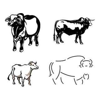 Buffalo Logo PNG Vector