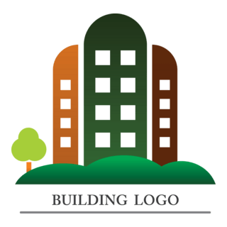 Building Design Logo PNG Vector