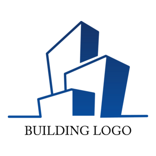 Building Design Logo PNG Vector