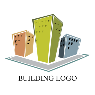 Building Design Logo PNG Vector