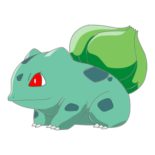 Bulbasaur Logo PNG Vector