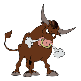 Bull Logo PNG Vector