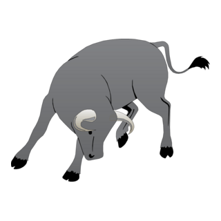 Bull Logo PNG Vector