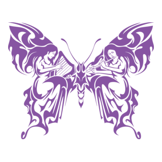 Butterfly Logo PNG Vector