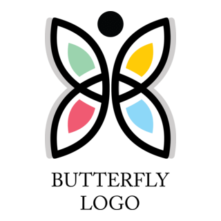 Butterfly Logo PNG Vector