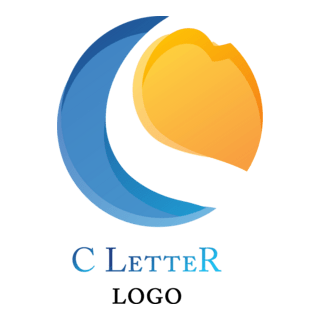 C Circle Letter Logo PNG Vector