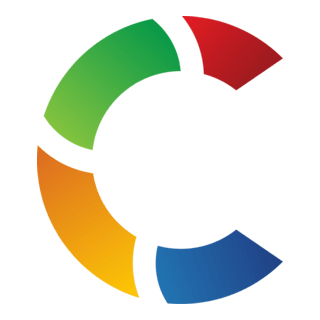 C Colour Letter Logo PNG Vector