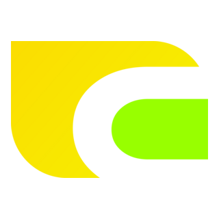 C Green Letter Logo PNG Vector