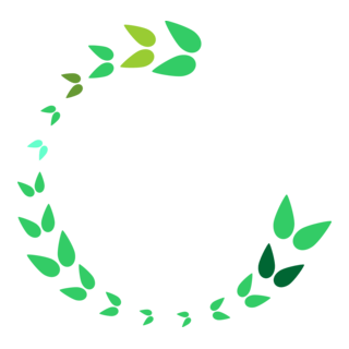 C Leaf Letter Logo PNG Vector