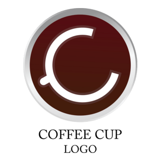 C Letter Food Coffee Logo PNG Vector