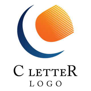 C Letter Logo PNG Vector