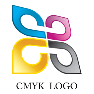 C M Y K Printing Logo PNG Vector