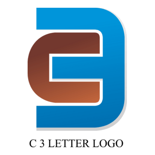 C3 Letter Logo PNG Vector