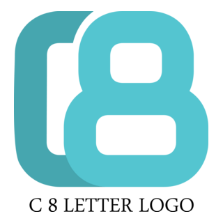 C8 Letter Logo PNG Vector