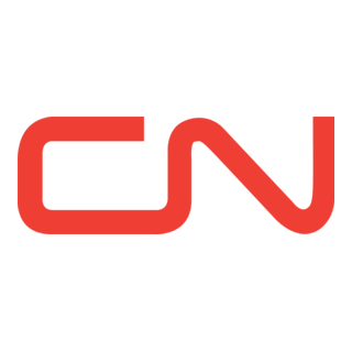 Canadian National Railway Logo PNG Vector