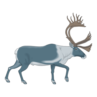 Caribou Logo PNG Vector