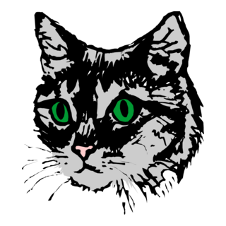 Cat Logo PNG Vector