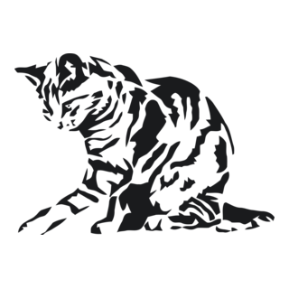 Cat Logo PNG Vector
