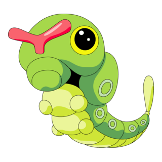 Caterpie Logo PNG Vector