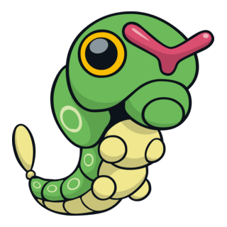 Caterpie Logo PNG Vector