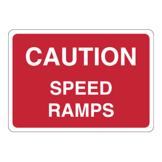 Caution speed ramps Logo PNG Vector