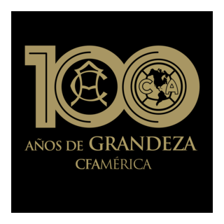 Centenario Club América Logo PNG Vector