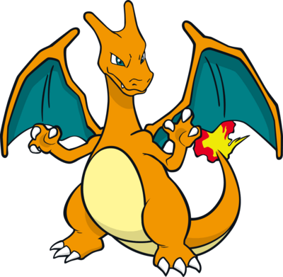 Charizard Logo PNG Vector