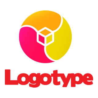 Circle Shape Internet & Technology Logo PNG Vector