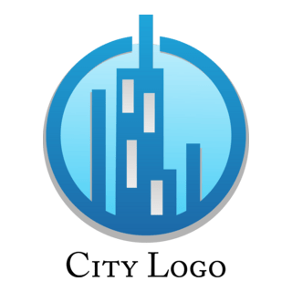 City Building Construction Logo PNG Vector
