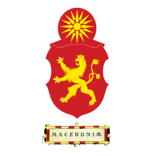 Coat of Arms Macedonia Logo PNG Vector