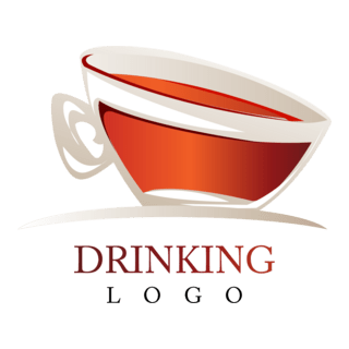 Coffee Drink Food Logo PNG Vector