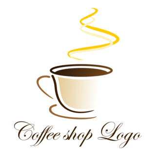 Coffee Shop Logo PNG Vector