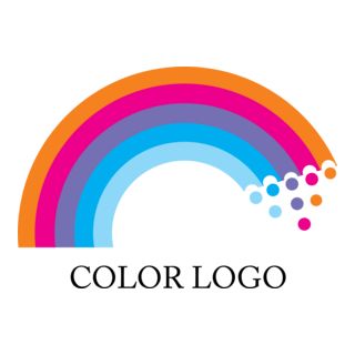 Color Drop Logo PNG Vector