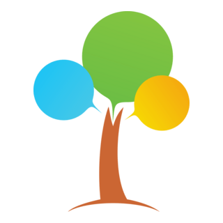 Colour Tree Logo PNG Vector
