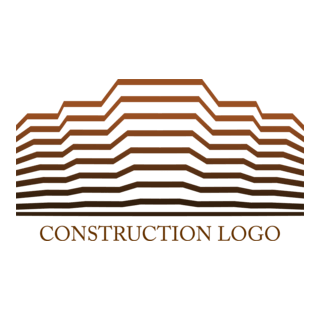 Construction Building Logo PNG Vector