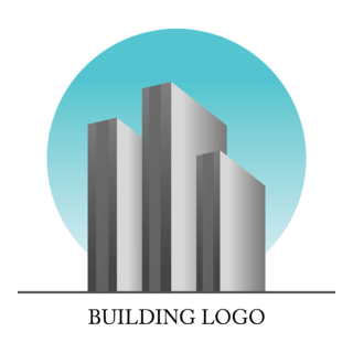 Construction Building Logo PNG Vector