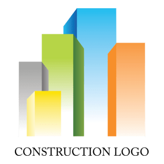 Construction Design Logo PNG Vector