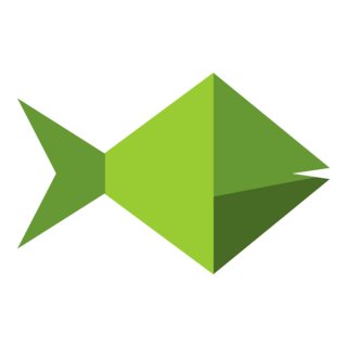 Craft Fish Art Logo PNG Vector