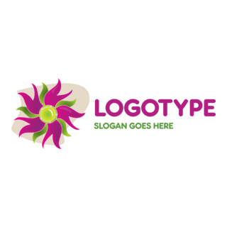 Creative Flower Logo PNG Vector