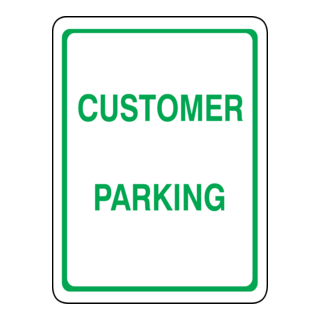 Customer parking Logo PNG Vector