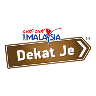 Cuti Cuti 1Malaysia Dekat Je Logo PNG Vector