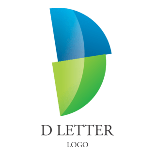 D Letter Inspiration Logo PNG Vector