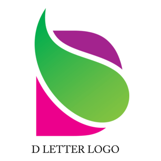 D Letter Logo PNG Vector