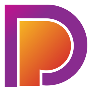 D P Letter Logo PNG Vector
