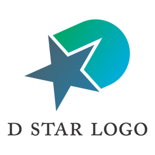 D Star Logo PNG Vector